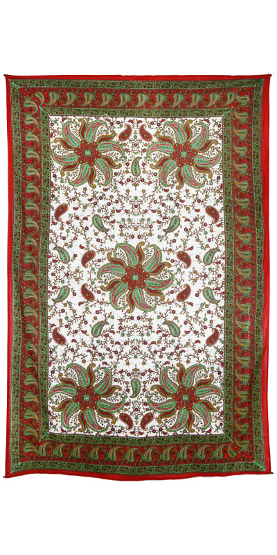 Zest For Life Pinwheel Tapestry 52x80"