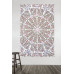 Zest For Life Christmas Mandala Tapestry 52x80" - Artwork by Dina June Toomey