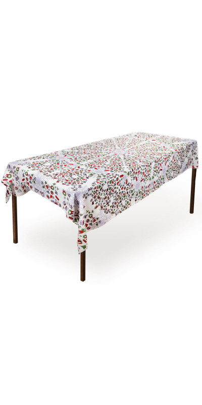 Zest For Life Christmas Mandala Tapestry 52x80" - Artwork by Dina June Toomey *CLEARANCE*