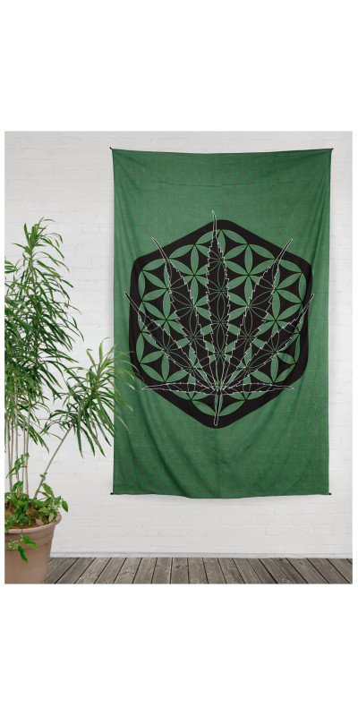 Zest For Life Sacred Nature Tapestry 52x80