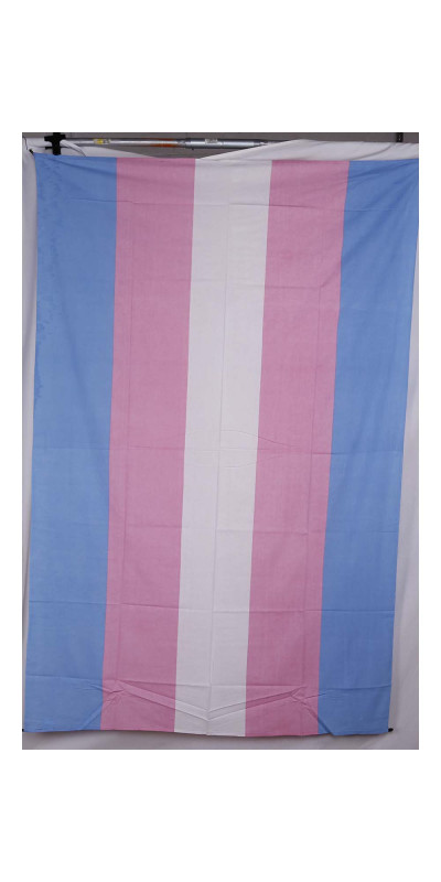 Trans Flag Tapestry 52x80" *CRAFTER QUALITY*