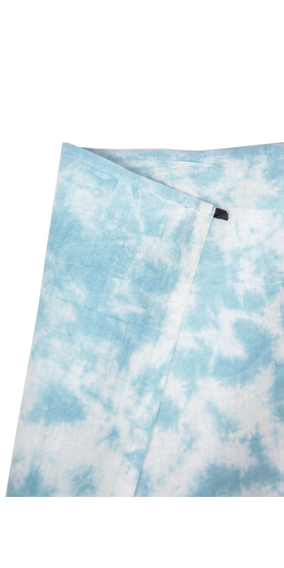 Zest For Life Freestyle Skier Tie Dye Tapestry 52x80"