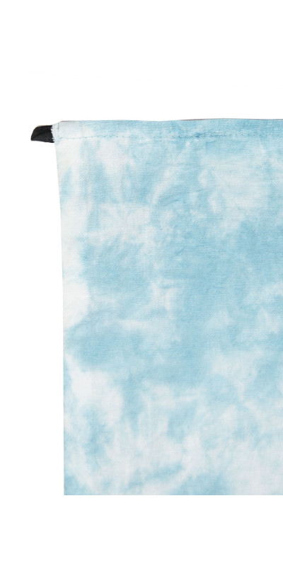 Zest For Life Freestyle Skier Tie Dye Tapestry 52x80"