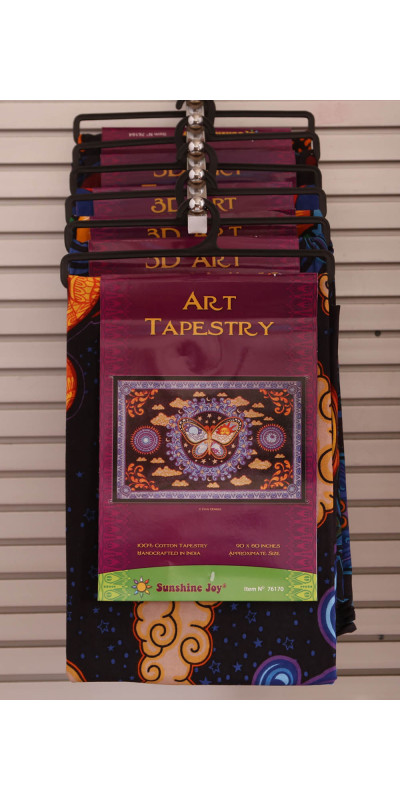 3D Nymph Tapestry - Art by Dan Morris