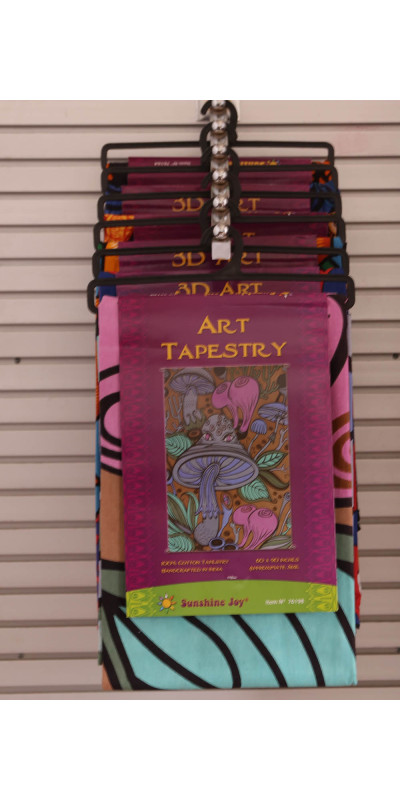 3D Shroom Teacher Tapestry