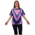 Tie Dyed T-Shirt Purple/Pink Heart