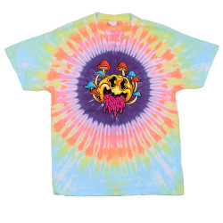 Smiley Trip Tie Dyed T-Shirt