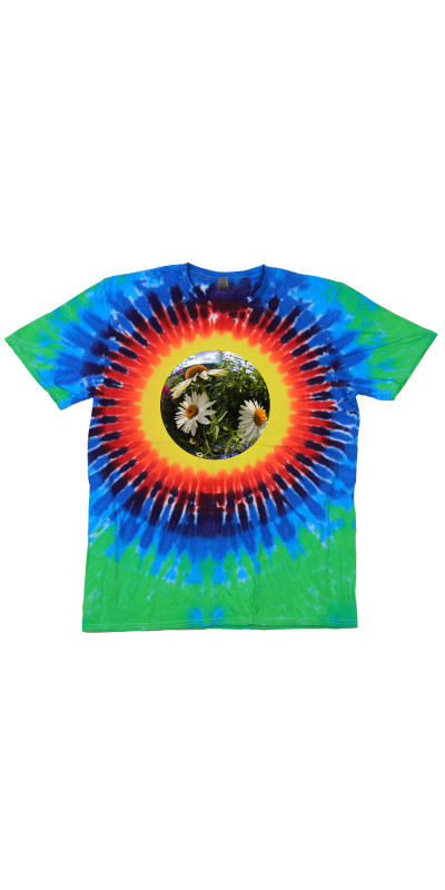 Daisies Tie Dyed T-Shirt