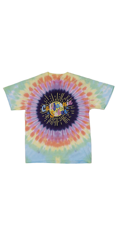California Sober Sunburst Tie Dyed T-Shirt