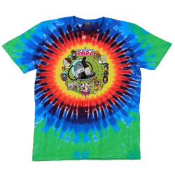 Vermin Supreme 2024 Time Travel Tie Dyed T-Shirt