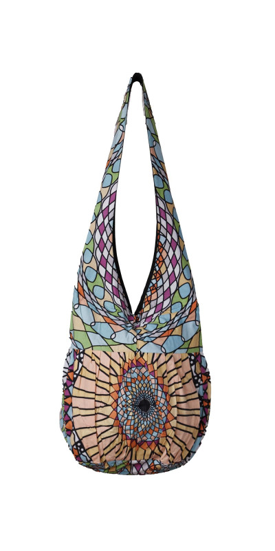 Ring Of Autumn Zip Top Hobo Shoulder Bag