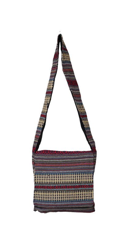 Woven DJ Style Shoulder Bag Stutter