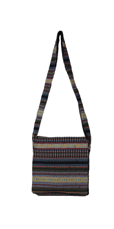 Woven DJ Style Shoulder Bag Scratch