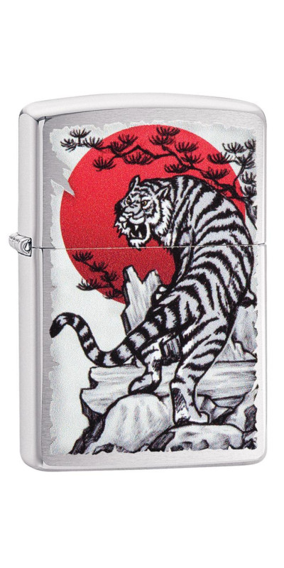Asian Tiger Zippo Lighter