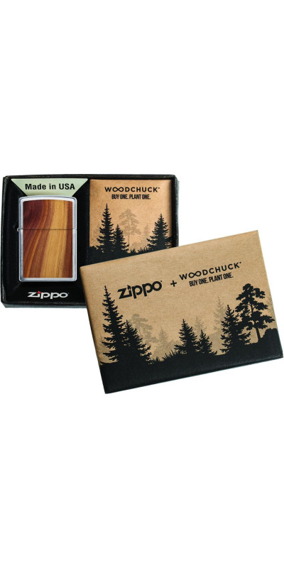 Woodchuck USA Cedar Zippo Lighter
