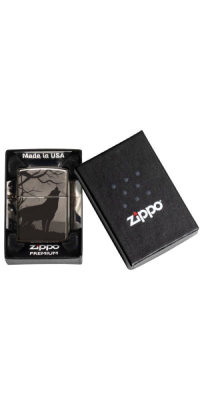 Wolves Design Zippo Lighter