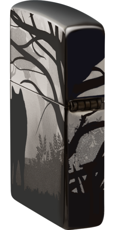 Wolves Design Zippo Lighter