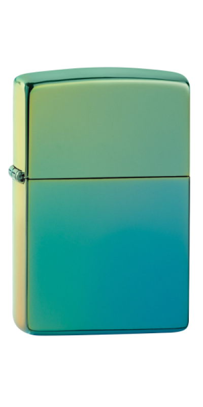 Teal Zippo Lighter