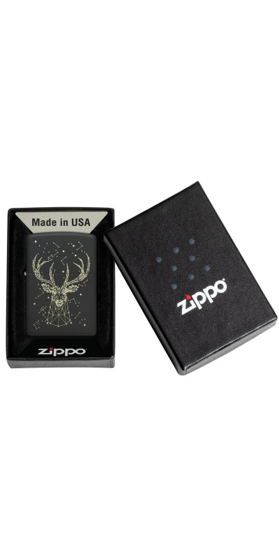 Deer Head Constellations Zippo Lighter