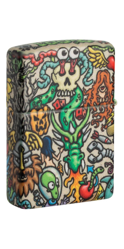 Crazy Collage Zippo Lighter