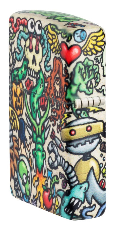 Crazy Collage Zippo Lighter