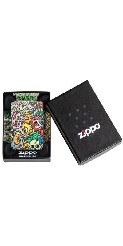 Crazy Collage Zippo Lighter