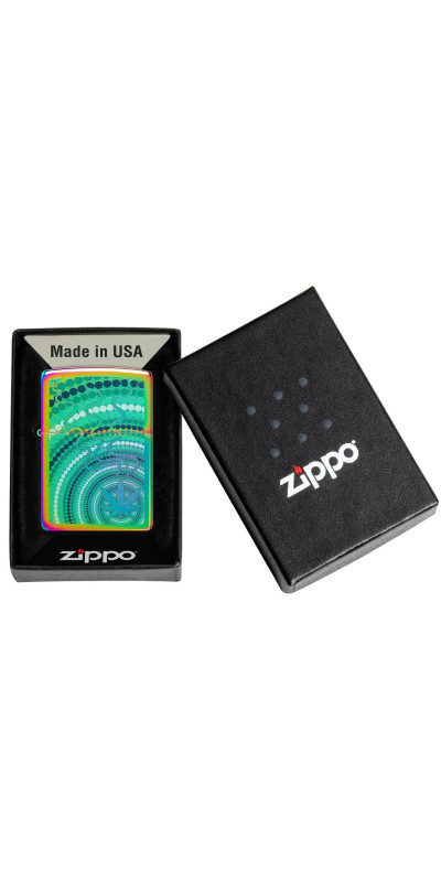 Leaf Circles Zippo Lighter