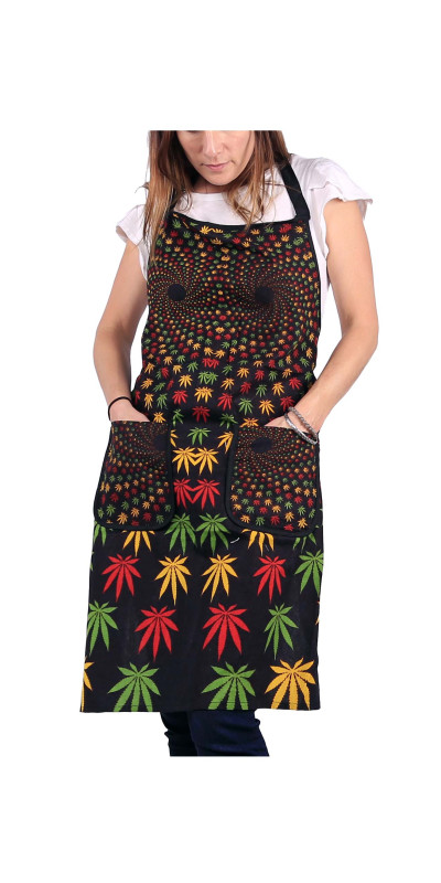 3D Leaf Vortex Apron