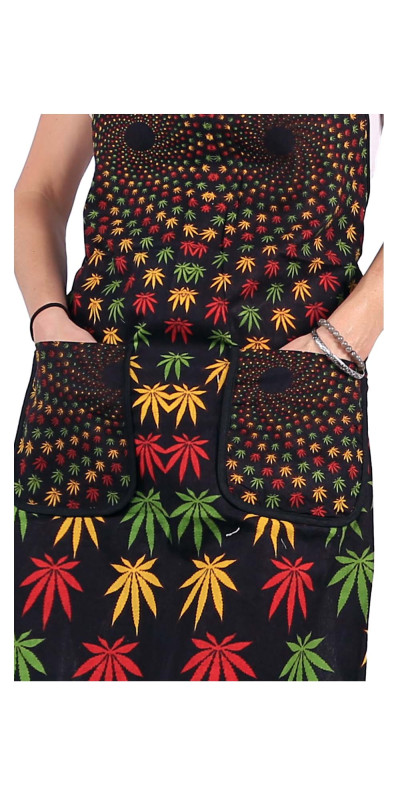 3D Leaf Vortex Apron
