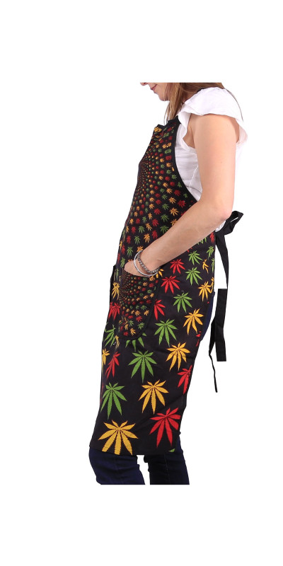 3D Leaf Vortex Apron