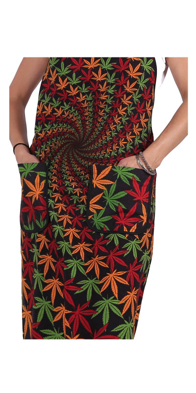 3D Rasta Apron