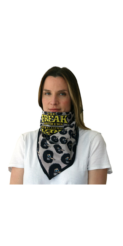 Freak Brothers Phineas Bandana 22x22  **Sale**