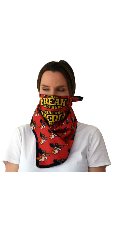 Freak Brothers Franklin Bandana 22x22 **Sale**