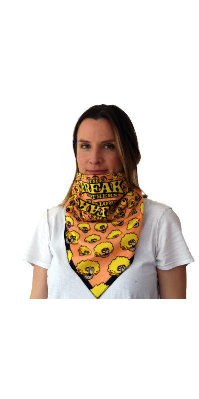 Freak Brothers Freddy Bandana 22x22  **Sale**