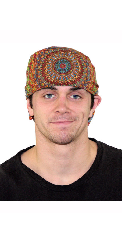 Grateful Dead Vibrating Bears Bandana 22x22