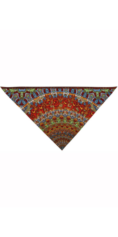 Grateful Dead Vibrating Bears Bandana 22x22