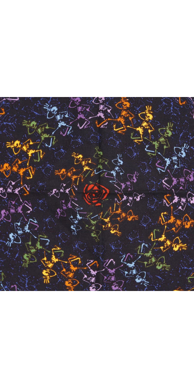 Grateful Dead Rainbow Dancers Bandana 22x22