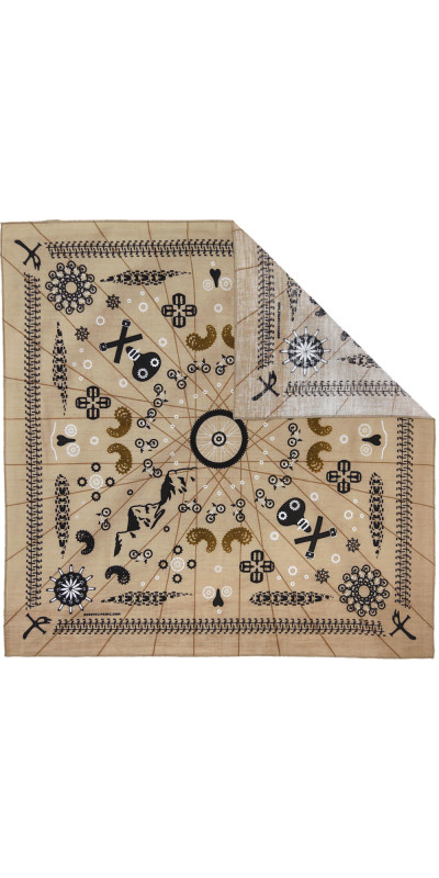 Zest For Life Mountain Bike Bandana Tan