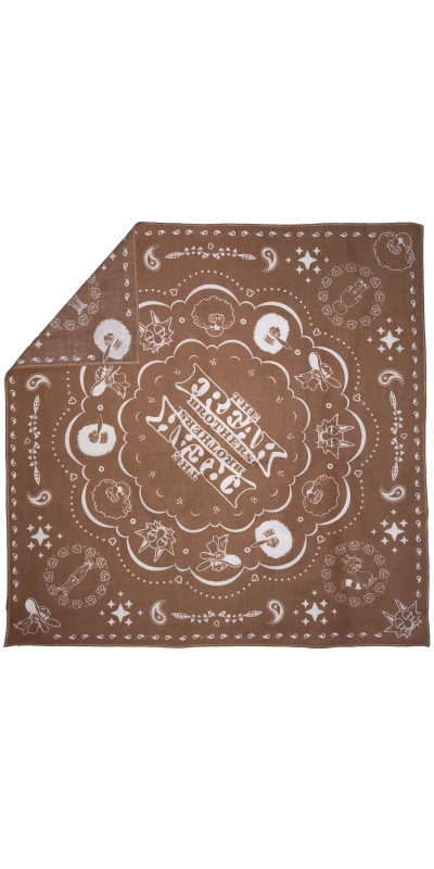 Freak Brothers Bandana 22x22 Tan  **Sale**