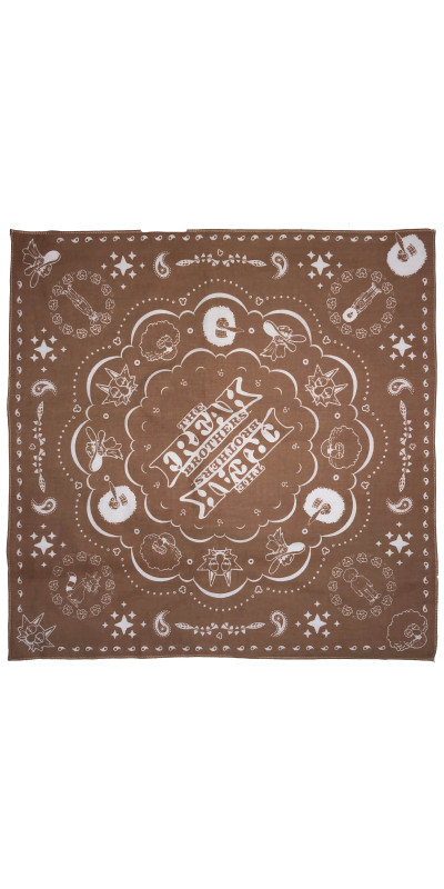 Freak Brothers Bandana 22x22 Tan  **Sale**