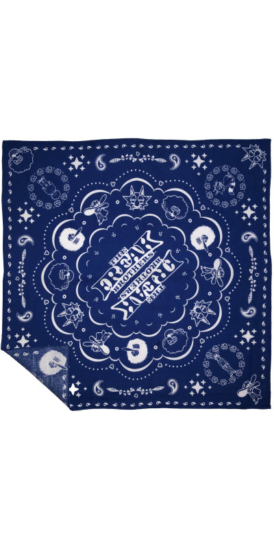 Freak Brothers Bandana 22x22 Blue  **Sale**