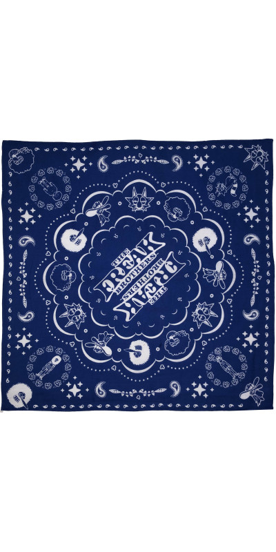 Freak Brothers Bandana 22x22 Blue  **Sale**