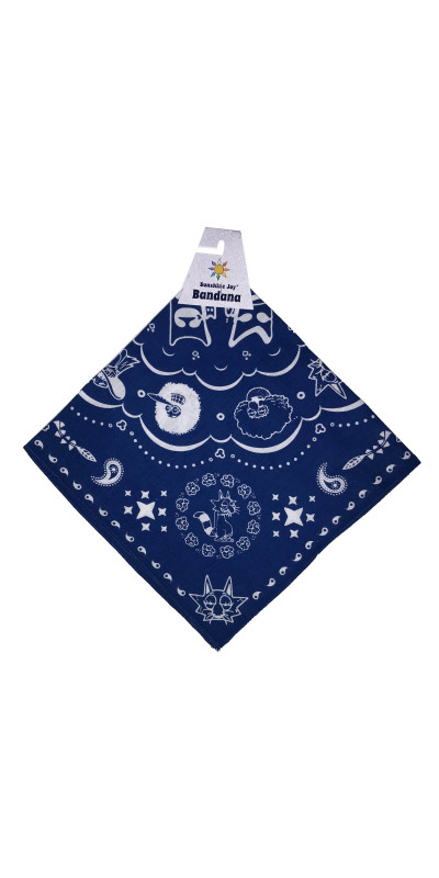 Freak Brothers Bandana 22x22 Blue  **Sale**