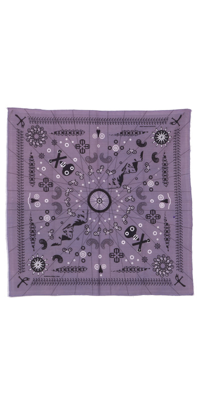 Zest For Life Mountain Bike Bandana Grey