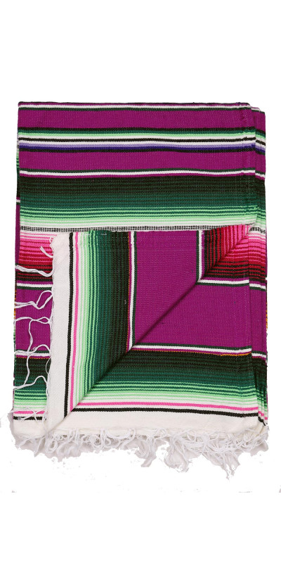 Mexican Serapes Full Size Blanket 59x86"
