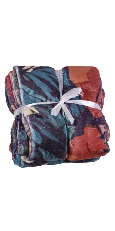 Starry Mountain Fleece Queen Size Blanket 60x80" *SALE*