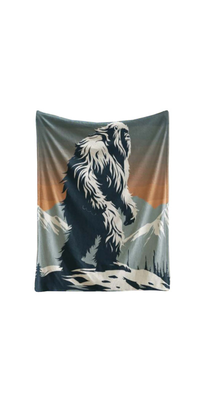 Yeti Fleece Throw Blanket 50x60" *SALE*