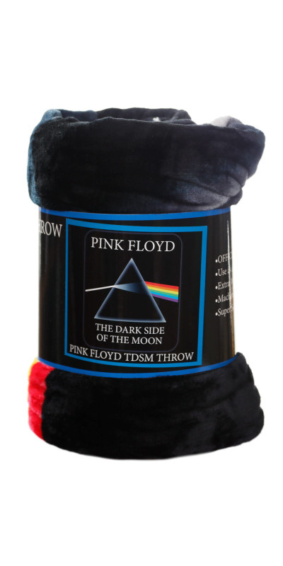Pink Floyd Fleece Throw Blanket Darkside Of The Moon 50x60