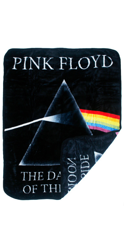 Pink Floyd Fleece Throw Blanket Darkside Of The Moon 50x60
