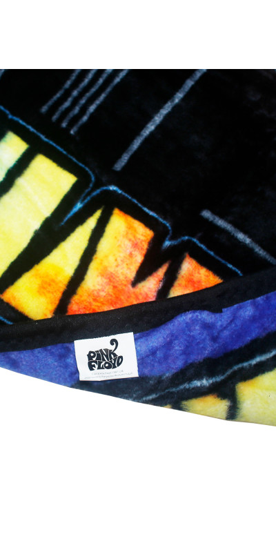 Pink Floyd Fleece Throw Blanket Animals 50x60
